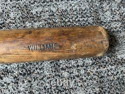 VINTAGE 1920s AJ REACH CO PLAYER MODEL CY WILLIAMS 35 Inch 39 Ounce Bat