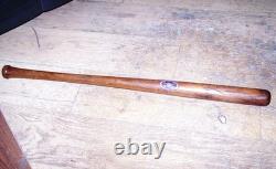 VINTAGE 1922 WOOD BAT COMMEMORATING THE 1922 WORD SERIES YANKEES vs GIANTS