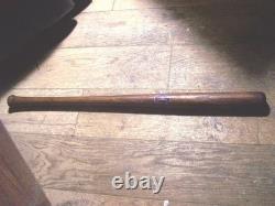 VINTAGE 1922 WOOD BAT COMMEMORATING THE 1922 WORD SERIES YANKEES vs GIANTS