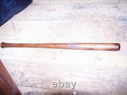 VINTAGE 1922 WOOD BAT COMMEMORATING THE 1922 WORD SERIES YANKEES vs GIANTS