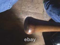 VINTAGE 1922 WOOD BAT COMMEMORATING THE 1922 WORD SERIES YANKEES vs GIANTS