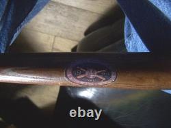 VINTAGE 1922 WOOD BAT COMMEMORATING THE 1922 WORD SERIES YANKEES vs GIANTS