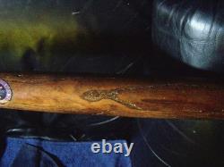 VINTAGE 1922 WOOD BAT COMMEMORATING THE 1922 WORD SERIES YANKEES vs GIANTS