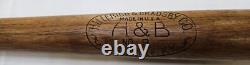 VINTAGE 1930's-40's H&B HANK GREENBERG LEADER 9 MODEL BAT 35 INCHES TIGERS HOF