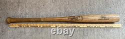 VINTAGE 1960s JEFF TORBORG LOS ANGELES DODGERS LOUISVILLE SLUGGER GAME USED BAT