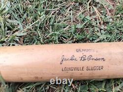 VINTAGE 1970's JACKIE ROBINSON 125S LOUISVILLE SLUGGER 34 WOOD BASEBALL BAT