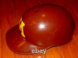 VINTAGE 1970s MINNESOTA GOPHERS ABC FIBERGLASS GAME USED BATTING HELMET BASEBALL