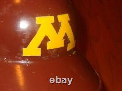 VINTAGE 1970s MINNESOTA GOPHERS ABC FIBERGLASS GAME USED BATTING HELMET BASEBALL