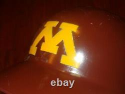 VINTAGE 1970s MINNESOTA GOPHERS ABC FIBERGLASS GAME USED BATTING HELMET BASEBALL