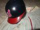 Vintage 1990s Game Used Cleveland Indians Rawling's Baseball Batting Helmet Abc