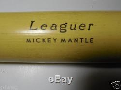 VINTAGE 33 Mickey Mantle Baseball Bat Louisville Slugger Block Letter MINT