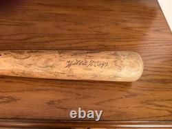 VINTAGE! 33 Willie Mays Signature Baseball Bat Adirondack 232 Wooden Bat