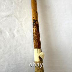 VINTAGE 80s COOPER PRO 100 BASEBALL BAT 35 WOOD CANADA TAPED DISTRESSED BATTING