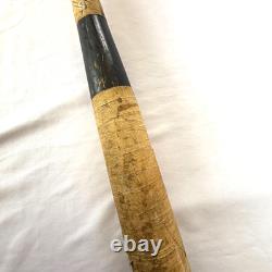 VINTAGE 80s COOPER PRO 100 BASEBALL BAT 35 WOOD CANADA TAPED DISTRESSED BATTING