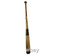 VINTAGE 80s COOPER PRO 100 BASEBALL BAT 35 WOOD CANADA TAPED DISTRESSED BATTING