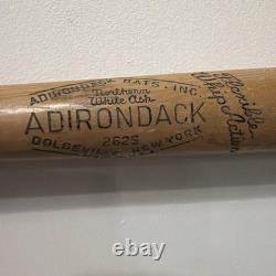 VINTAGE ADIRONDACK MODEL PERSONAL Jim LandIs-White Sox-34 INCH WOOD BASEBALL BAT