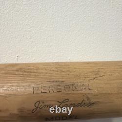 VINTAGE ADIRONDACK MODEL PERSONAL Jim LandIs-White Sox-34 INCH WOOD BASEBALL BAT