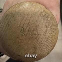 VINTAGE ADIRONDACK MODEL PERSONAL Jim LandIs-White Sox-34 INCH WOOD BASEBALL BAT VINTAGE ADIRONDACK MODEL PERSONAL Jim LandIs-White Sox-34 INCH WOOD BASEBALL BAT