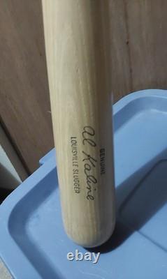 VINTAGE AL KALINE Baseball bat Hilleric & Bradsby Louisville Sluger ingood
