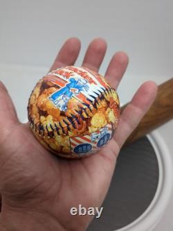 VINTAGE BASEBALL H & B Crackerjack Model Bat And Cracker Jack Ball VINTAGE BASEBALL H & B Crackerjack Model Bat And Cracker Jack Ball