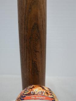 VINTAGE BASEBALL H & B Crackerjack Model Bat And Cracker Jack Ball VINTAGE BASEBALL H & B Crackerjack Model Bat And Cracker Jack Ball