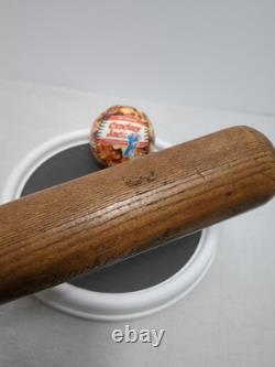 VINTAGE BASEBALL H & B Crackerjack Model Bat And Cracker Jack Ball VINTAGE BASEBALL H & B Crackerjack Model Bat And Cracker Jack Ball