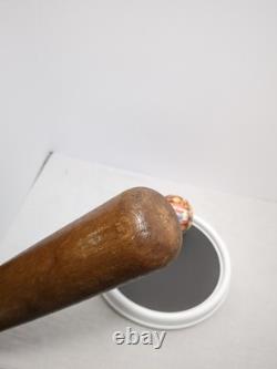 VINTAGE BASEBALL H & B Crackerjack Model Bat And Cracker Jack Ball VINTAGE BASEBALL H & B Crackerjack Model Bat And Cracker Jack Ball