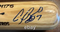 VINTAGE CRAIG BIGGIO 1999-2001 Game Issued SIGNED Bat HOUSTON ASTROS 3000 Hits