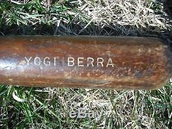 Vintage Hall Of Famer New York Yankees Catcher Yogi Berra Baseball Bat
