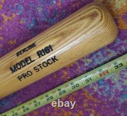 VINTAGE LOUISVILLE SLUGGER POWERIZED PRO-STOCK R161 34 WOODEN BAT + CARRIE CD's