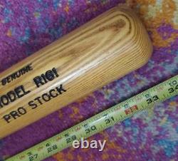 VINTAGE LOUISVILLE SLUGGER POWERIZED PRO-STOCK R161 34 WOODEN BAT + CARRIE CD's