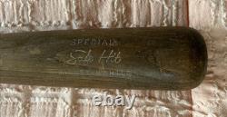 VINTAGE MICKEY MANTLE 130S H&B MODEL BAT-size 31 Special Safe Hit Wood Baseball