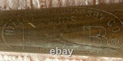 VINTAGE MICKEY MANTLE 130S H&B MODEL BAT-size 31 Special Safe Hit Wood Baseball