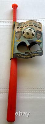VINTAGE MICKEY MANTLE WILLIE MAYS BASEBALL BAT 1960s