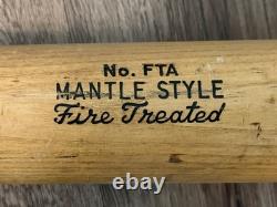 VINTAGE Mickey Mantle STYLE HANNA BATRITE Baseball Bat 35 RARE