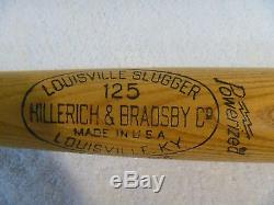 Vintage New York Yankees Babe Ruth Hillerich & Bradsby Store Model Baseball Bat