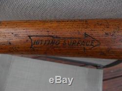 VINTAGE/OLD 1900's THOS WILSON BASEBALL BAT. ANTIQUE/RARE/GAME BAT/SPALDING BAT