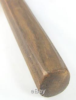 Vintage Old Antique And Rare Flat Sided Handmade Baseball Bat