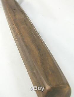 Vintage Old Antique And Rare Flat Sided Handmade Baseball Bat