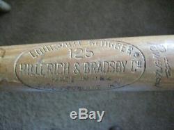 VINTAGE R43 LOUISVILLE SLUGGER 125 Norm Cash University of Texas Baseball Bat