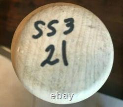 VINTAGE Sammy Sosa Game Issued Used Bat Chicago Cubs Bat EASTON MAPLE SS-3