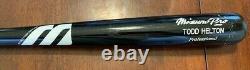 VINTAGE Todd Helton MIZUNO Game Used Bat Colorado Rockies PSA GUARANTEE