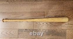 VINTAGE early 1930's PENNANT 510 BASEBALL BAT 34 Solid Wood