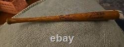 VTG 14 George Babe Ruth Louisville Slugger 125 Miniature Wood Baseball Bat B54