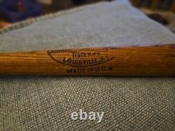 VTG 14 George Babe Ruth Louisville Slugger 125 Miniature Wood Baseball Bat B54