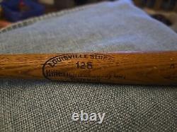 VTG 14 George Babe Ruth Louisville Slugger 125 Miniature Wood Baseball Bat B54