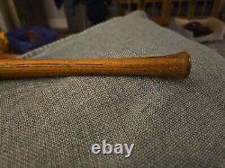 VTG 14 George Babe Ruth Louisville Slugger 125 Miniature Wood Baseball Bat B54