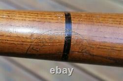 VTG 1930's Jimmie Foxx STALL & DEAN Ringer Line Wood Baseball Bat Rare