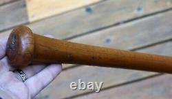 VTG 1930's Jimmie Foxx STALL & DEAN Ringer Line Wood Baseball Bat Rare
