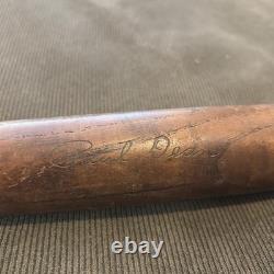 VTG 1930s-40s Hillerich & Bradsby Paul Dean Cardinals Mini Wooden Baseball Bat